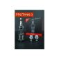 Original Kanger® PROTANK 3 in a set with 2 heads evaporator 2 ohms and replaceable Drip Tip, real glass tank, 1x Cone (Transparent) (Health and Beauty)