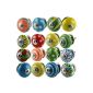 16 pcs buttons furniture ceramic porcelain handles 16er-Set-16-R7-712 (Tools & Accessories)