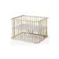 Schardt 02 004 00 03 091 - Playpen Uno 75 x 100 cm, beech oiled hardwood, including height adjustment, 2 rolls, phthalate-free coated film bottom (Baby Product)