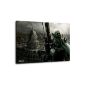 Fallout Format 120x80 cm painting on canvas, huge XXL Pictures completely framed with stretcher, art print on mural with frame