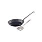 GRÄWE® professional wrought iron skillet (/) 28 cm - extra high rim - Made in Germany (household goods)