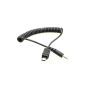 DSLRKIT 2.5mm-S2 2.5-S2 spiral cable for TC-252 / TW-282 / TF-361/371 / RW 221 / Camfly Bluetooth Camera Remote and Sony ILCE-7 / A7R / NEX-3NL / A5000 / A6000 / A58 / A3000 / HX300 / RX100II (Electronics)