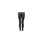Oops Outlet - Women Size Leggings High Aspect Aspect Mat Wet Leather (Clothing)
