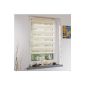 Liedeco DUO Rollo apricot Klemmfix, double-blind without drilling with clamp bracket 100 cm x 160 cm (W x L) (household goods)