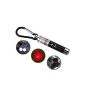 DIGIFLEX Flashlight Keychains 2 in 1 LED red and black laser pointer (Miscellaneous)