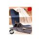 Premium terry bath towel | Color: anthracite / gray | sauna towel sauna towel XXL beach towel bath towel