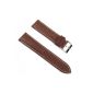 Barington spare tape watch bracelet leather brown beef Rustica 22mm 803 062 227 (clock)