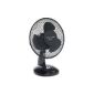 Bestron DFT27Z Climate Control Summer Black Table Fan (Tools & Accessories)