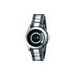 The One - AN08G03 - Turning Disc - Men's Watch - Quartz Analog - Black Dial - Bracelet Steel / Plastic Black (Watch)