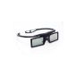 2 x 3D Active Shutter 3D Glasses for DLP DLP Link projector Beamer TV (battery operation) in black / brand PRECORN (Electronics)