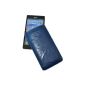 Original Suncase pocket for / LG P760 Optimus L9 / Leather Case Mobile Phone Case Leather Case Protective Case Cover * Special made * In Wash-Blue (Electronics)