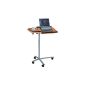 SixBros.  Beech computer side table - B-001N / 59 (Office Supplies)
