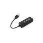 USB 2.0 HUB, 4 Port, with on / off switch high-speed 480 Mbps PC Laptop new (electronic)