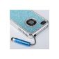 ATC glittering rhinestone Bumper Case Case Skin for Apple iPhone 4 4G 4S (protective film and stylus as a gift) (Electronics)