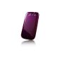 PULSARplus TPU Case Mobile Phone Case Case for Samsung Galaxy S3 i9300 Case Cover in purple red (Electronics)
