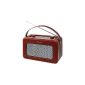 Roadstar TRA-1958 / BG Radio Portable Design Retro Vintage Tuner MW / FM Brown (Electronics)