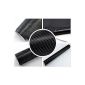 € 5.9 / m² 4D Carbon Film - Black 4D - 100 x 152 cm Autofolie bubbles self-adhesive flexible paint protection film Decorative film foiling Car Wrappig