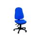 Office Chair OFFICE 100, high backrest swivel chair, special disc seat, safety castors (Office supplies & stationery)