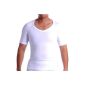 SODACODA Men figure-shaping Compression Vest - T-Shirt with V Neck (S-XL) (Textiles)
