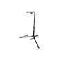 Classic Cantabile Guitar Stand (adjustable height 62-70cm, footprint 53 x 30cm, engaging feet, padded support surface) (Electronics)