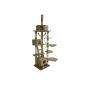 Giant Cat Tree Beige pattern legs - height adjustable from 2.30 to 2.50 m - VARIOUS COLORS (Miscellaneous)