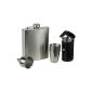 7 pcs.  Design Stainless Steel Flask Set Hip Flask (household goods)