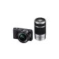 Sony NEX3NYB.CE hybrid Photo apparatus 16.1 Mpix 16-50mm and 55-210mm Lenses Black (Electronics)