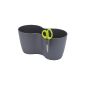 Elho Planter Brussels herbs duo l, anthracite (garden products)