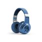 Bluedio HT (Shooting Brake) wireless Bluetooth 4.1 Stereo Headset Headphone (Blue) (Electronics)