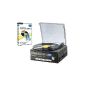 auvisio compact stereo MHX-550.LP for record, CD, MC, MP3 (Electronics)