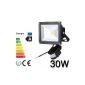30W LED SMD Floodlights Spot + Motion warm white interior-exterior spotlights object Floodlight floodlight waterproof IP65, no plug