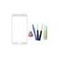 White External Display Glass Glass for Samsung Galaxy Note 2 N7100 + Tool Kit + box + tape (Wireless Phone Accessory)
