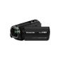Panasonic HC-V250EG-K Camcorder (50x opt. Zoom, 6.7 cm (2.6 inch) LCD, Full HD, WiFi, SD / SDHC / SDXC card slot) (Electronics)