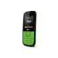 Yezz C21 Mobile Phone Unlocked Dual Sim Bluetooth 32MB Green (Electronics)