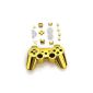 Golden Color Case Cover Replacement for PS3 Wireless (Electronics)