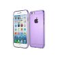 iPhone 6 (4.7 inches) Cover glossy soft TPU Silicone, Shock-proof and scratch-resistant (purple)