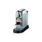 DeLonghi EN 165 Nespresso system CitiZdot limited edition 19 bar Flow Stop, silver (household goods)