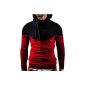 MyTrends - color bands tend Hoodie S-152 (Clothing)