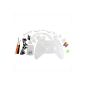 Set Clear Housing Case Cover + Buttons Buttons f. XBox 360 with tool (Video Game)