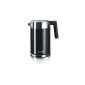 Graef stainless steel kettle WK 62 acrylic, black (household goods)