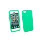 Me Out Kit FR - Apple iPhone 5 5G - Silicone Protective Case Green (Wireless Phone Accessory)
