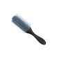 Denman Hairbrush D4 Fancy, Black / Blue (Health and Beauty)