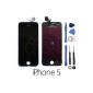 Tech Traders iPhone Replacement LCD Display with 5 tools Black / White (Electronics)