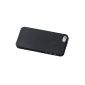 Liamoo ultrathin protective shell iPhone 5s / 5 very thin shell in black transparent (Electronics)