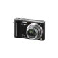 Panasonic DMC-TZ7EG-K Digital Camera (10 Megapixel, 12x opt. Zoom, 7.6 cm display, image stabilizer) jet black (Electronics)