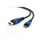 Cable Direct 2m Mini HDMI cable / HDMI 2.0 compatible (1080p 3D 4K ARC Ethernet) - FLEX Series (Accessories)