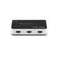 deleyCON ULTRA Series HDMI Splitter / Distributor 2 Port Automatic - 3D Ready / Full HD 1080p - Metal enclosure - [IN 1x / 2x OUT] (Electronics)