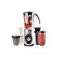 Andrew James - 4 in 1 Multifunctional 1L + 1.5L Blender smoothie maker, mill and juicer - In silver - 2 years warranty