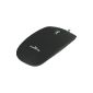 MANHATTAN Optical Slim Mouse Black USB 3 buttons (Personal Computers)