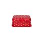 Feuchttüchter storage box Funkybox - red with dots (Baby Product)